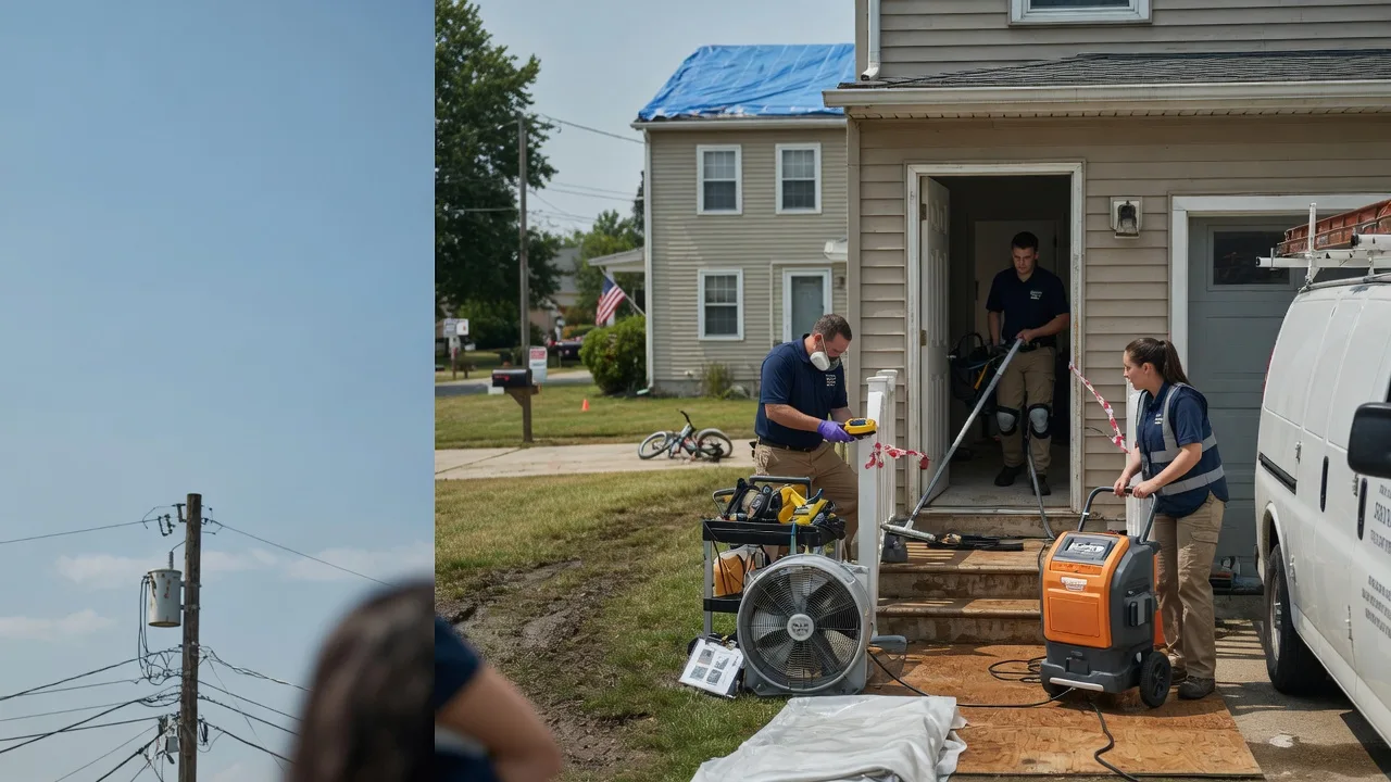 Water Damage Repair in Clinton, IL near me